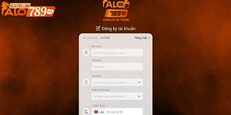 Đăng ký alo789